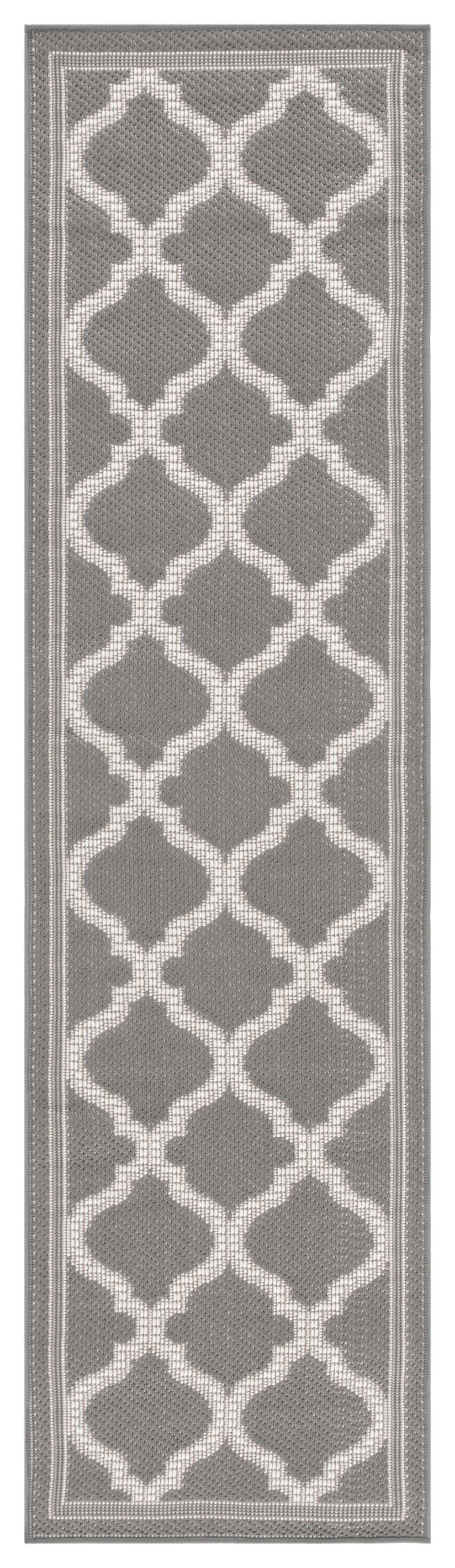 Safavieh Martha Stewart Indoor Outdoor Msro336F Grey/Ivory Rug.