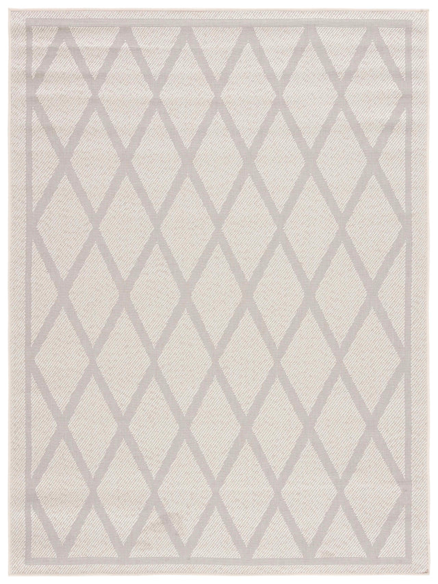 Safavieh Msr Cy Indoor/Outdoor Msro805A Ivory/Light Grey Rug.