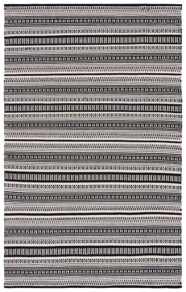 Safavieh Montauk Mtk729Z Black/Ivory Rug.