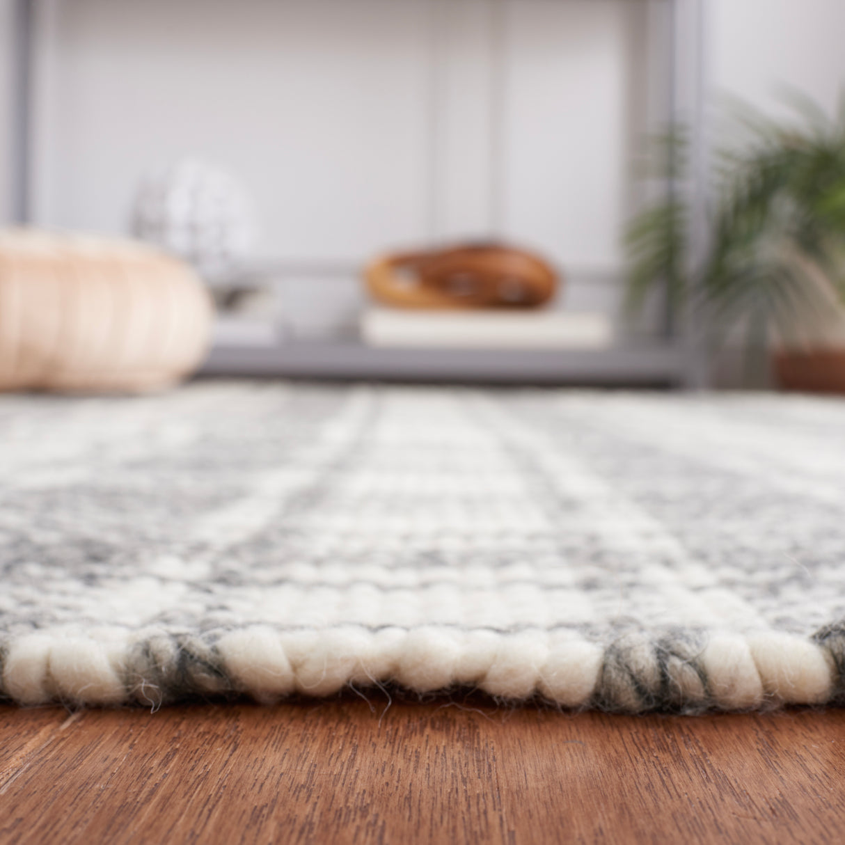Safavieh Natura Nat110F Grey/Ivory Rug.