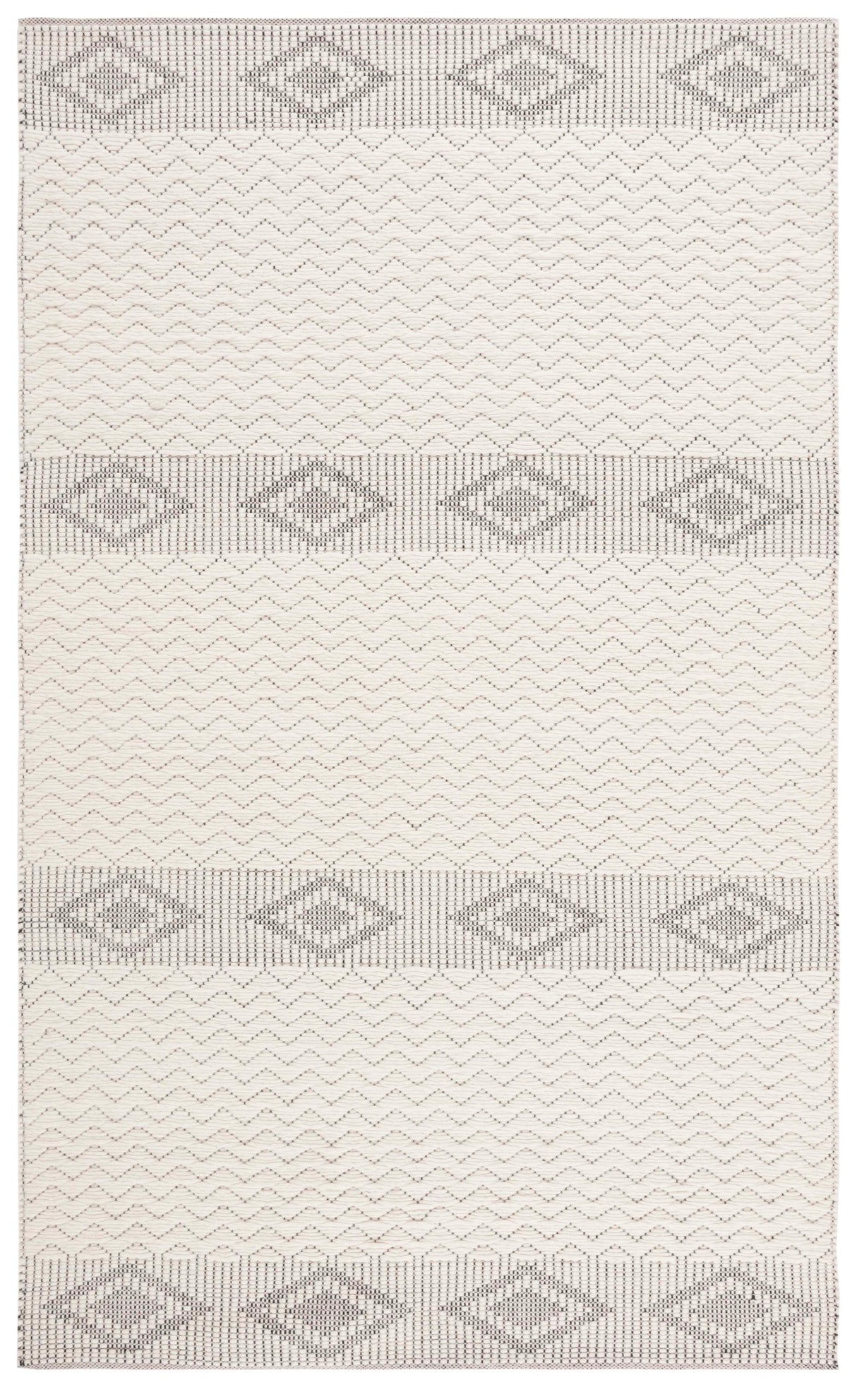 Safavieh Natura Nat204Z Ivory/Black Rug.