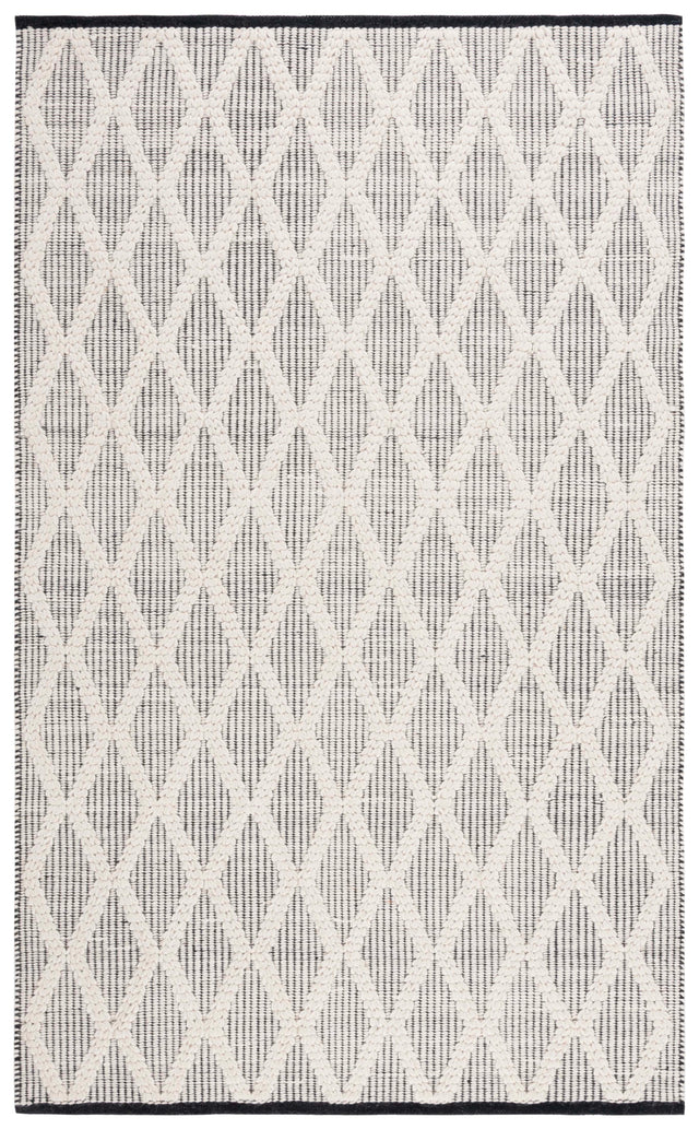 Safavieh Natura Nat206Z Black/Ivory Rug.