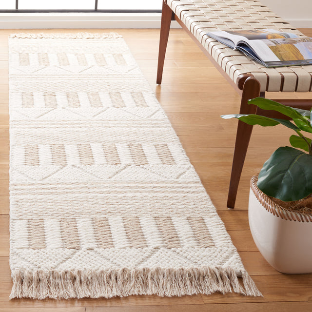 Safavieh Natura Nat207E Ivory/Taupe Rug.