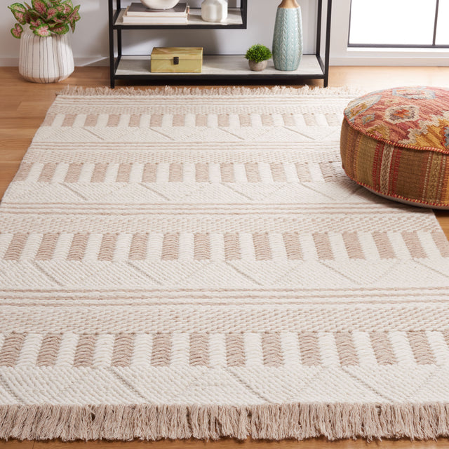 Safavieh Natura Nat207E Ivory/Taupe Rug.