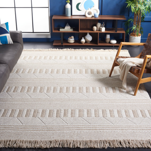 Safavieh Natura Nat207E Ivory/Taupe Rug.