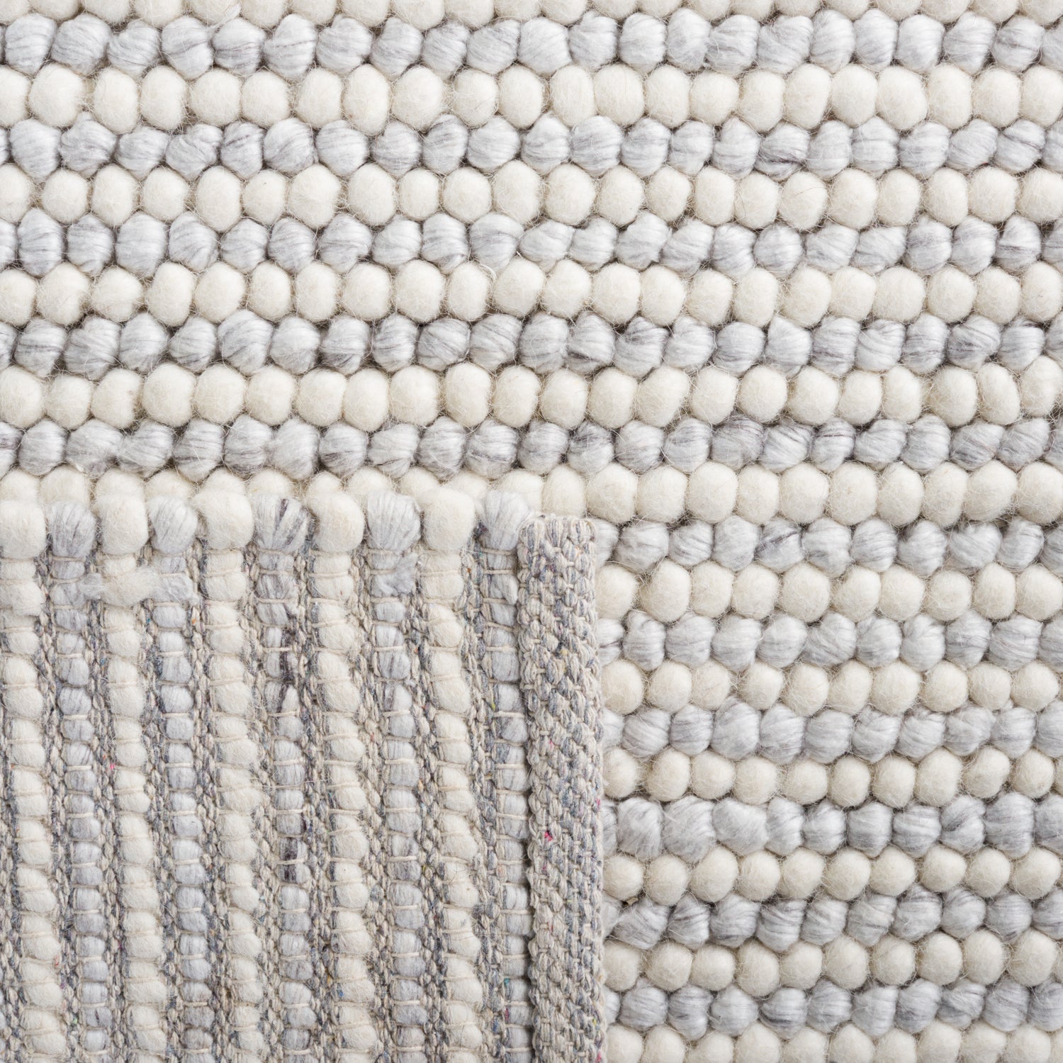 Safavieh Natura Nat220G Ivory/Light Grey Rug.