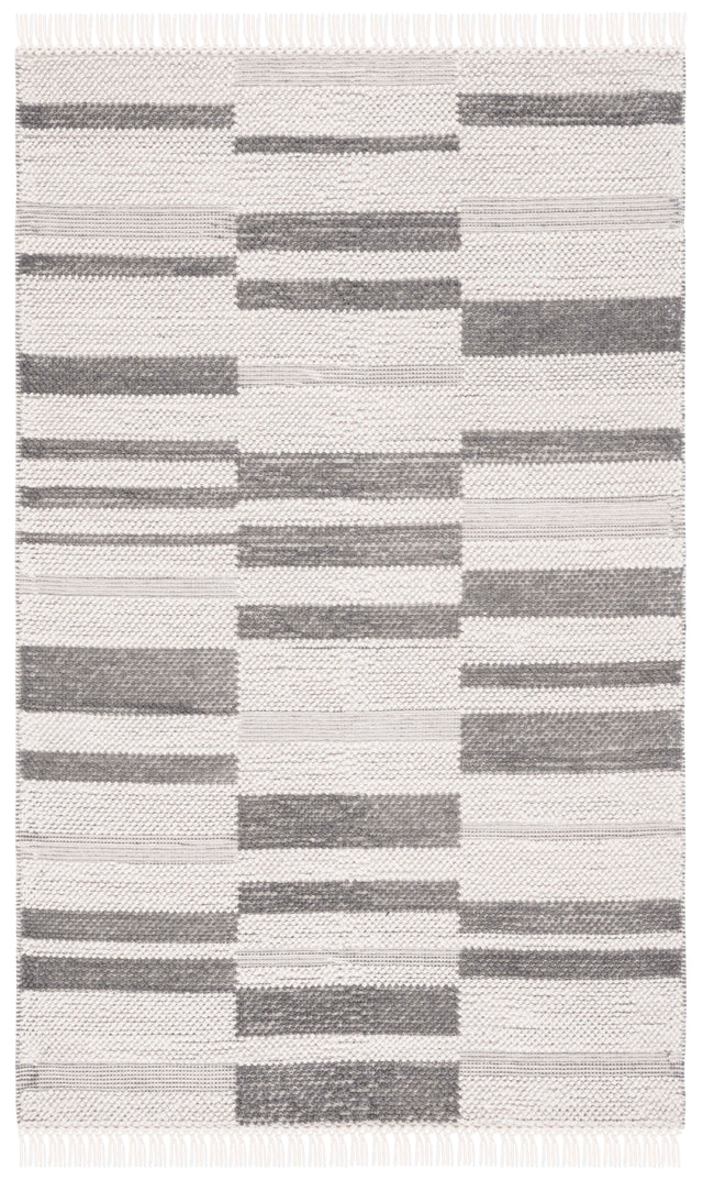Safavieh Natura Nat225H Ivory/Dark Grey Rug.
