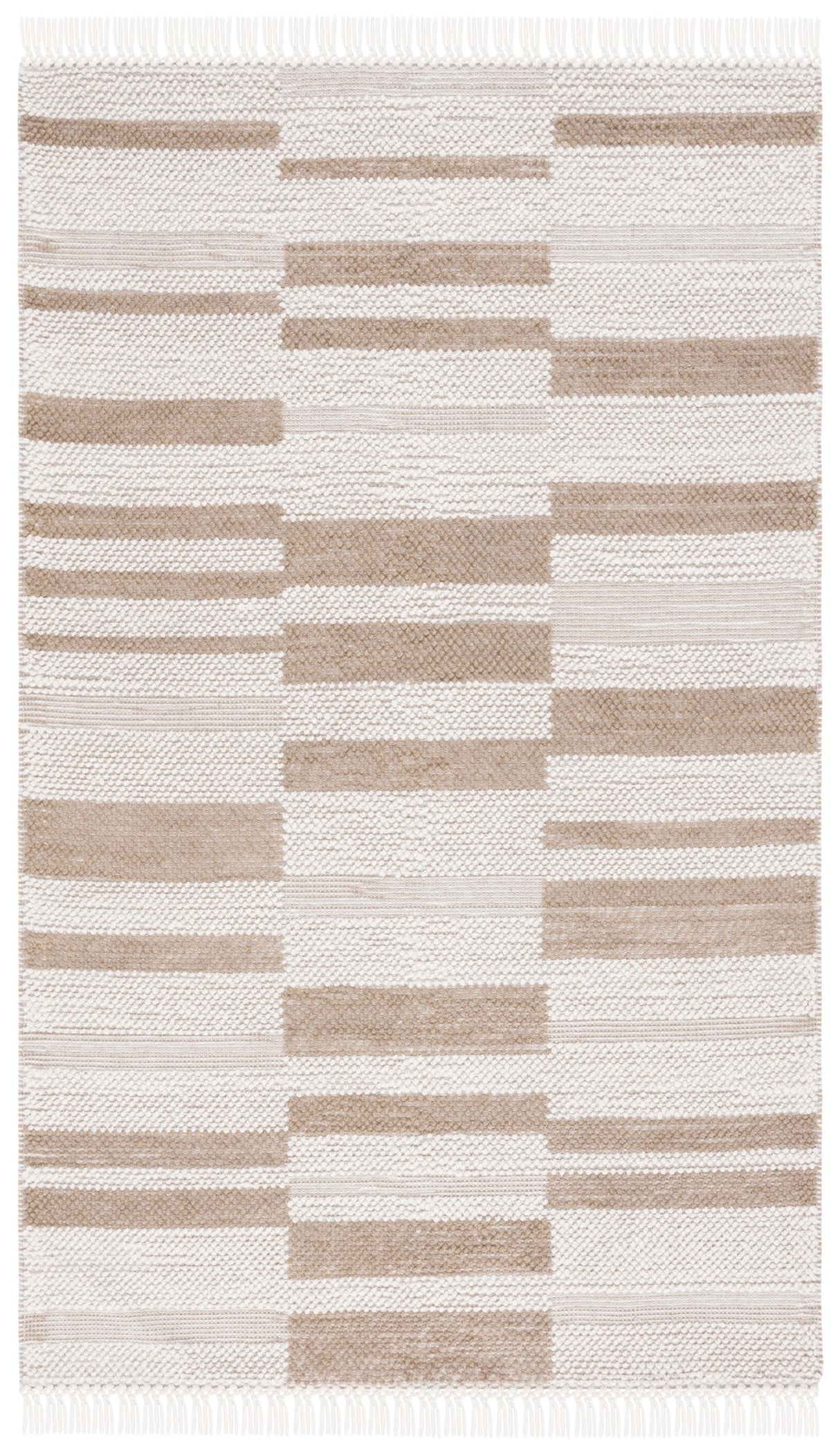 Safavieh Natura Nat225T Ivory/Light Brown Rug.