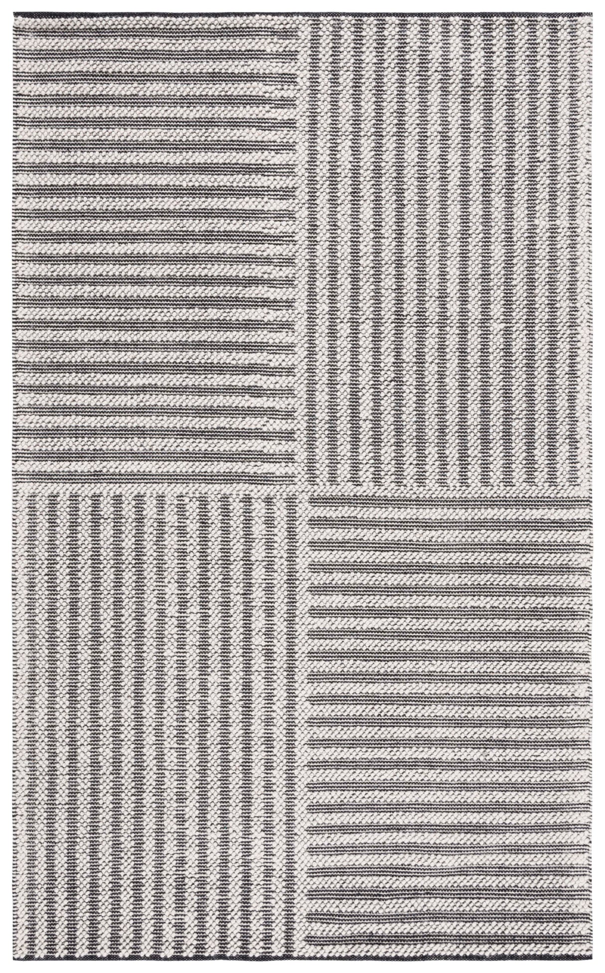 Safavieh Natura Nat227Z Ivory/Black Rug.