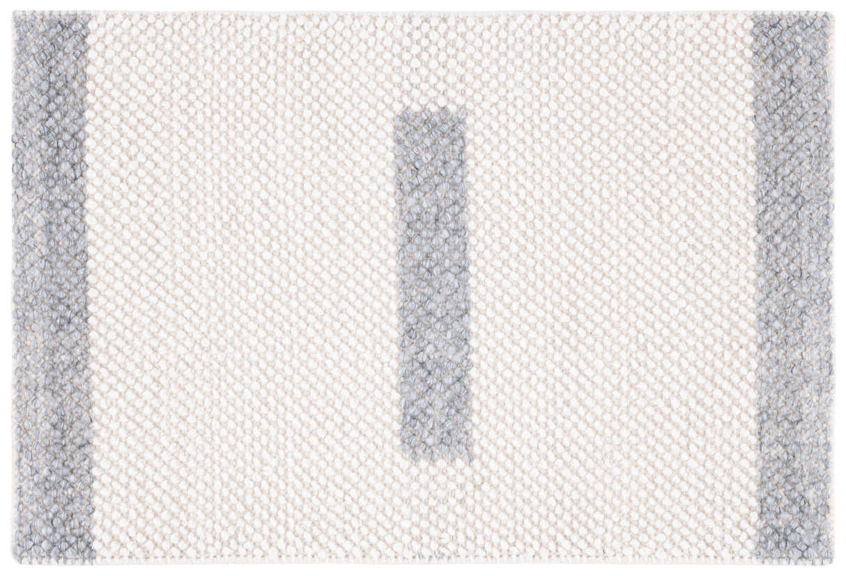 Safavieh Natura Nat324F Ivory/Dark Grey Rug.