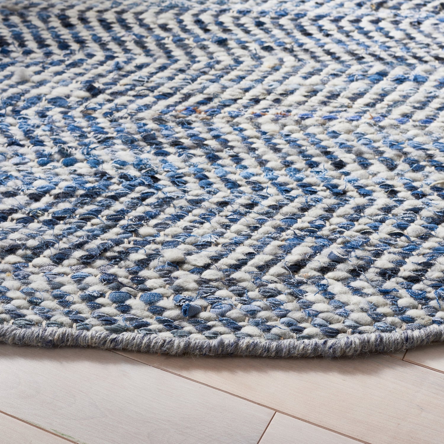 Safavieh Natura Nat346L Blue/Light Grey Rug.