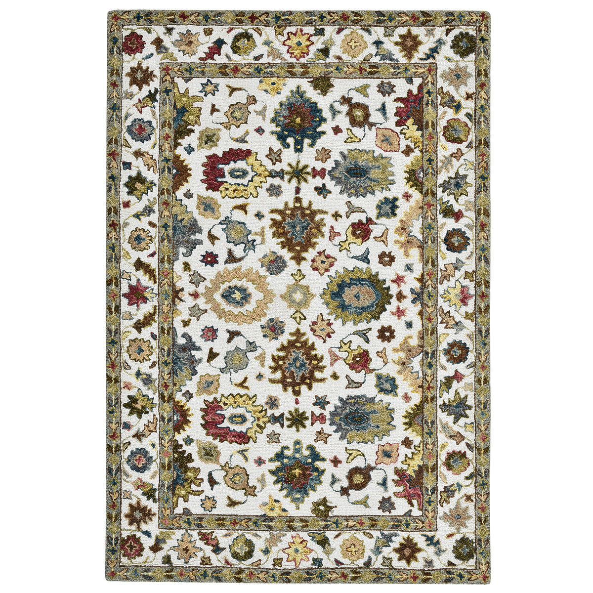 Amer Jackson JAC-1 Ivory area rug - product view