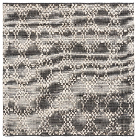 Safavieh Natural Fiber Nf383A Blush/Black Rug.