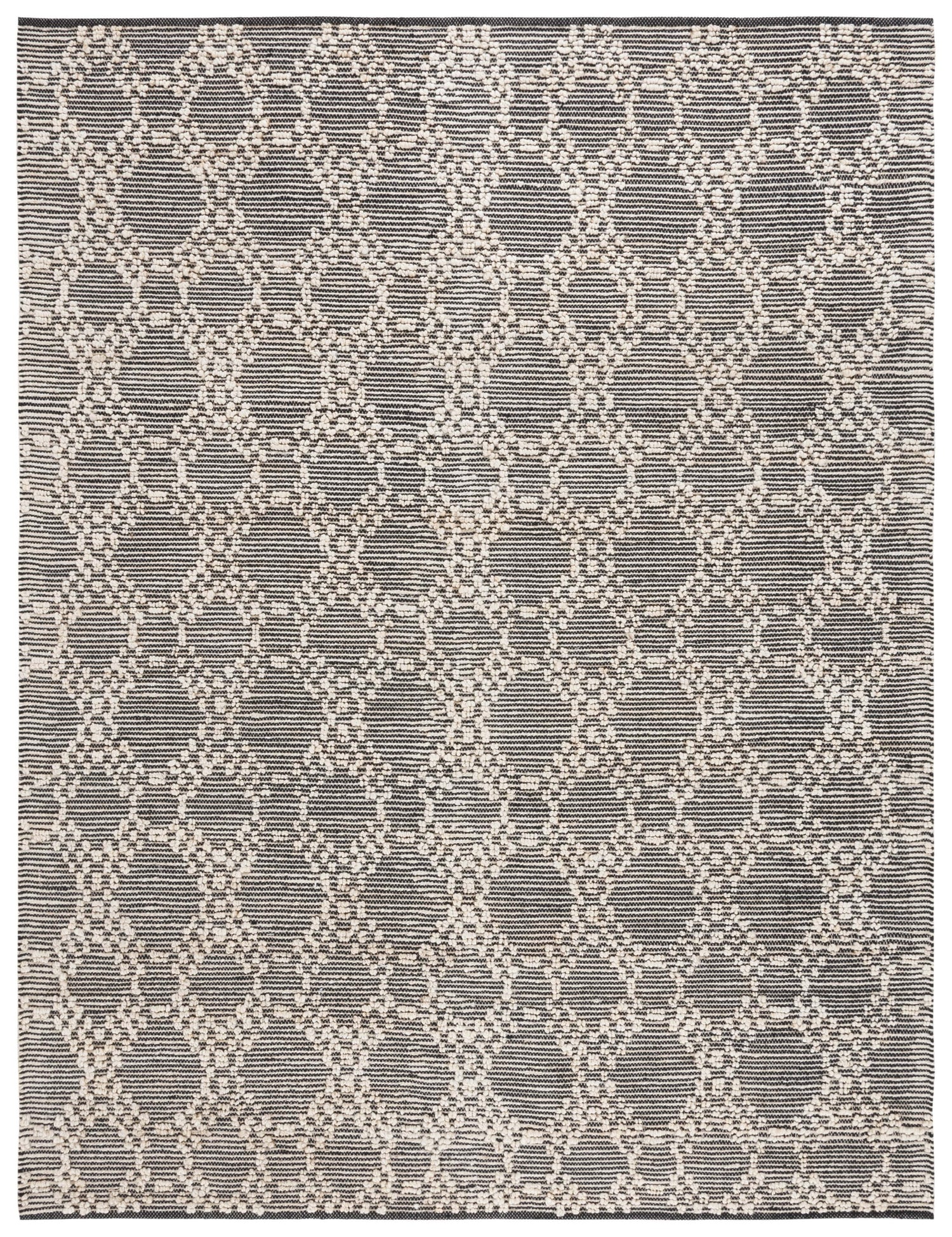 Safavieh Natural Fiber Nf383A Blush/Black Rug.