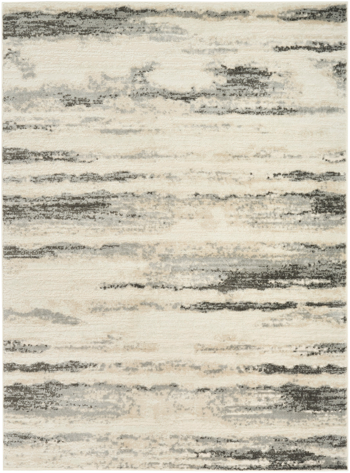 Nourison Serenity Home SRH12 Grey Multicolor Contemporary Area Rugs