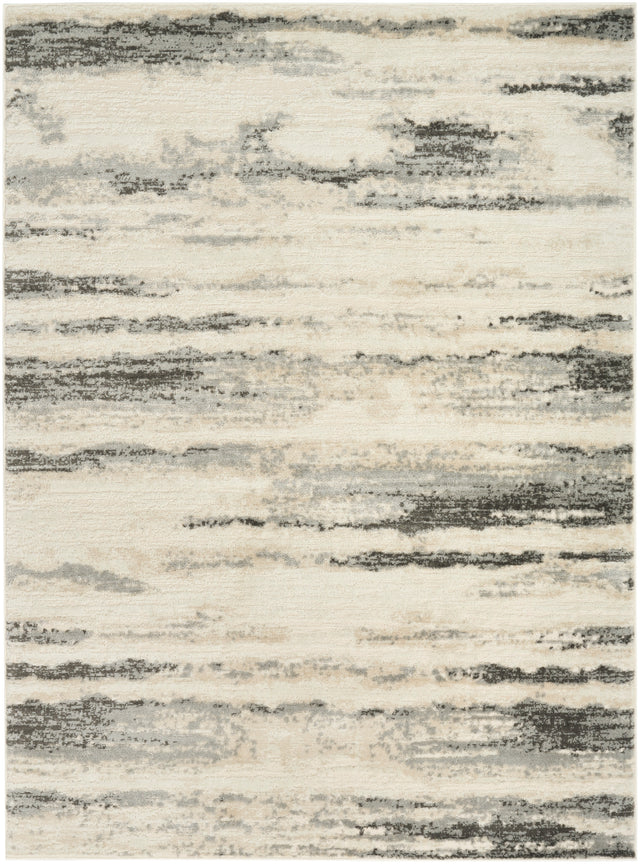 Nourison Serenity Home SRH12 Grey Multicolor Contemporary Area Rugs