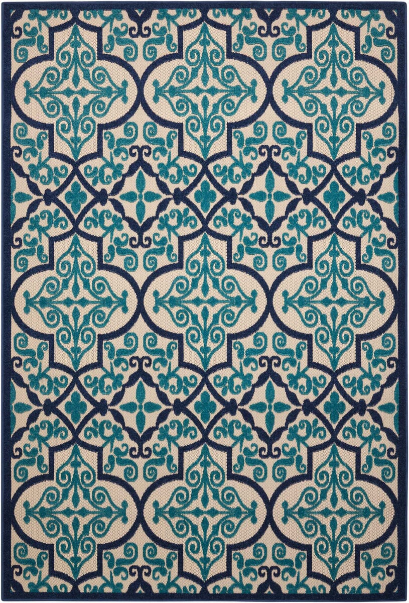 Nourison Aloha Alh14 Navy Rugs - Nourison - 99446422095