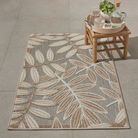 Nourison Aloha Alh18 Natural Rug - Nourison - 99446739322