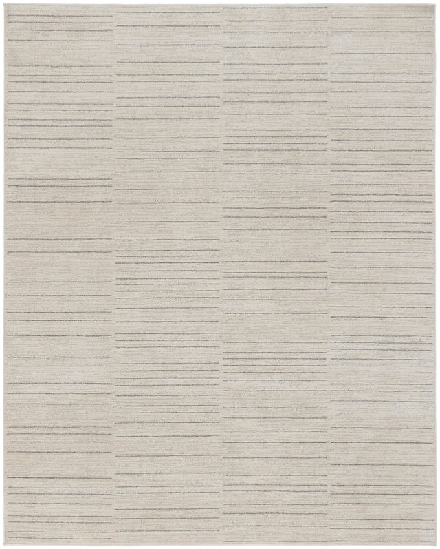 Nourison Andes And02 Ivory Grey Rug - Nourison - 99446912411
