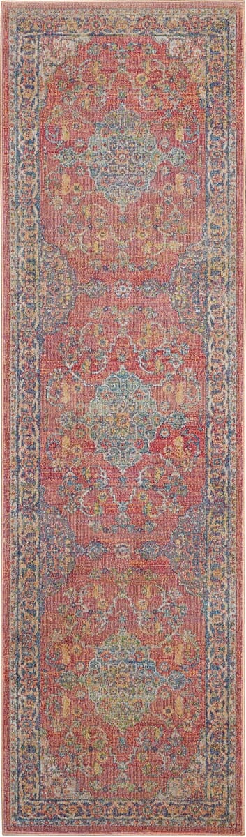 Nourison Ankara Global Anr01 Multicolor Rugs - Nourison - 99446456298