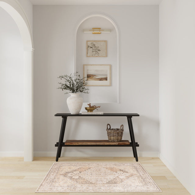 Nourison Astra Machine Washable Asw11 Beige Rug - Nourison - 99446964045