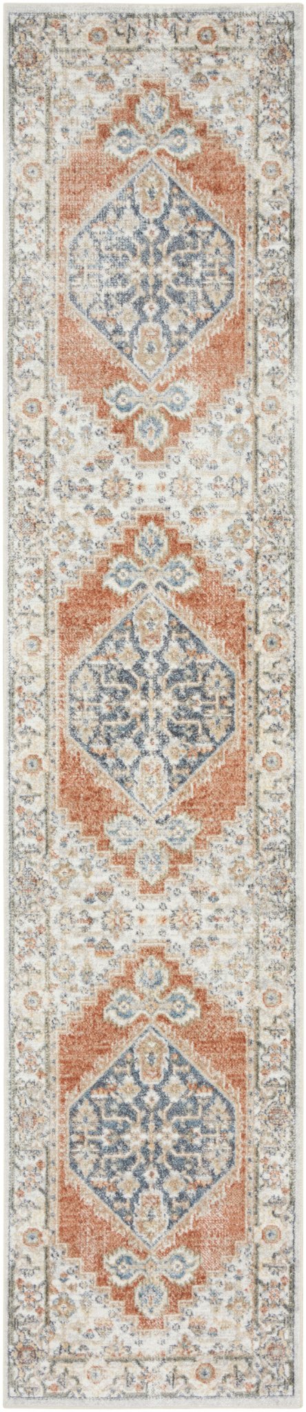 Nourison Astra Machine Washable Asw11 Grey/Multi Rug - Nourison - 99446123848