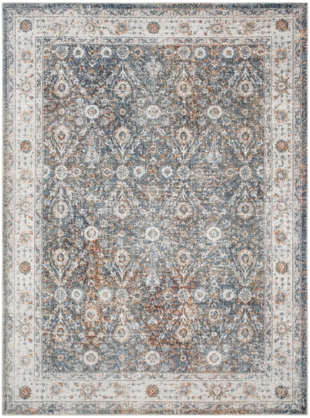 Nourison Astra Machine Washable Asw16 Ivory Multicolor Rug - Nourison - 99446978271
