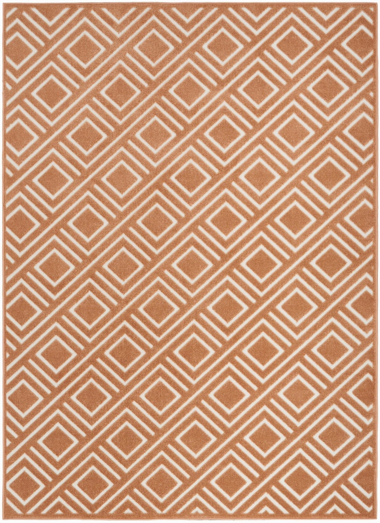 Nourison Care Free Caf03 Copper Rug - Nourison - 99446971906