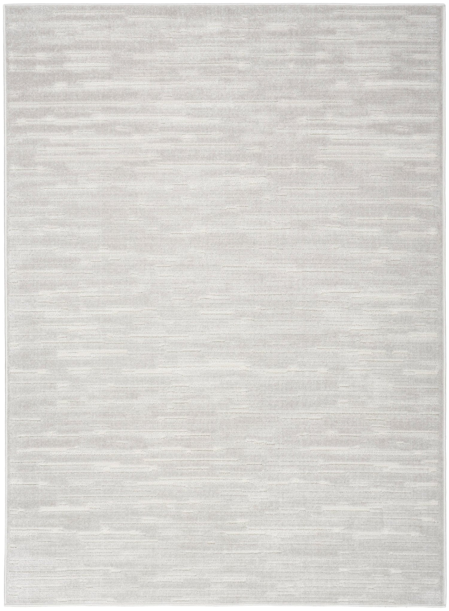 Nourison Care Free Caf04 Light Grey Rug - Nourison - 99446972590