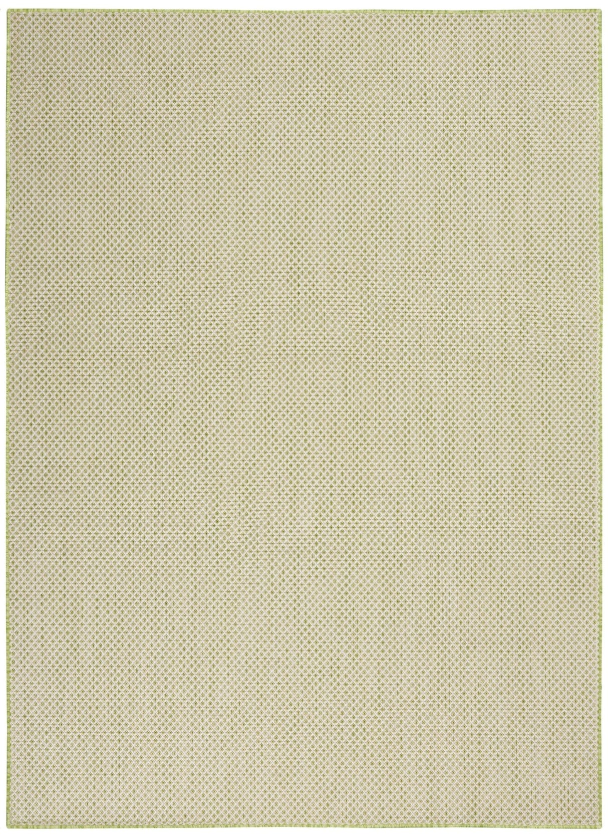 Nourison Courtyard Cou01 Ivory Green Rugs - Nourison - 99446841919