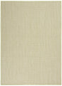 Nourison Courtyard Cou01 Ivory Green Rugs - Nourison - 99446841919