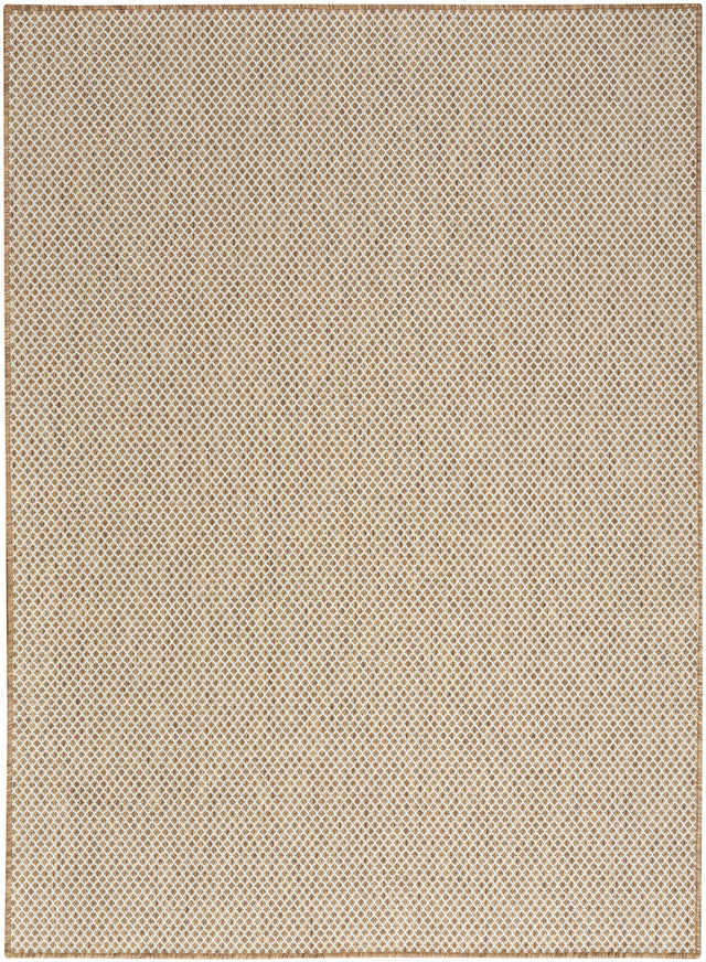 Nourison Courtyard COU01 Machine Made Jute, Ivory Rug