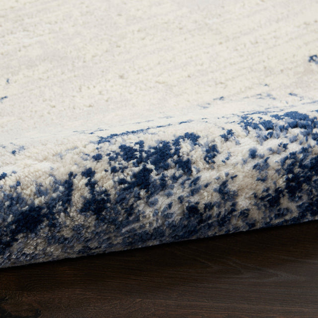 Nourison Cyrus Cyr04 Ivory/Navy Rugs - Nourison - 99446795724