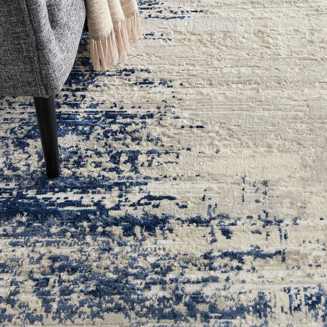 Nourison Cyrus Cyr04 Ivory/Navy Rugs - Nourison - 99446795724