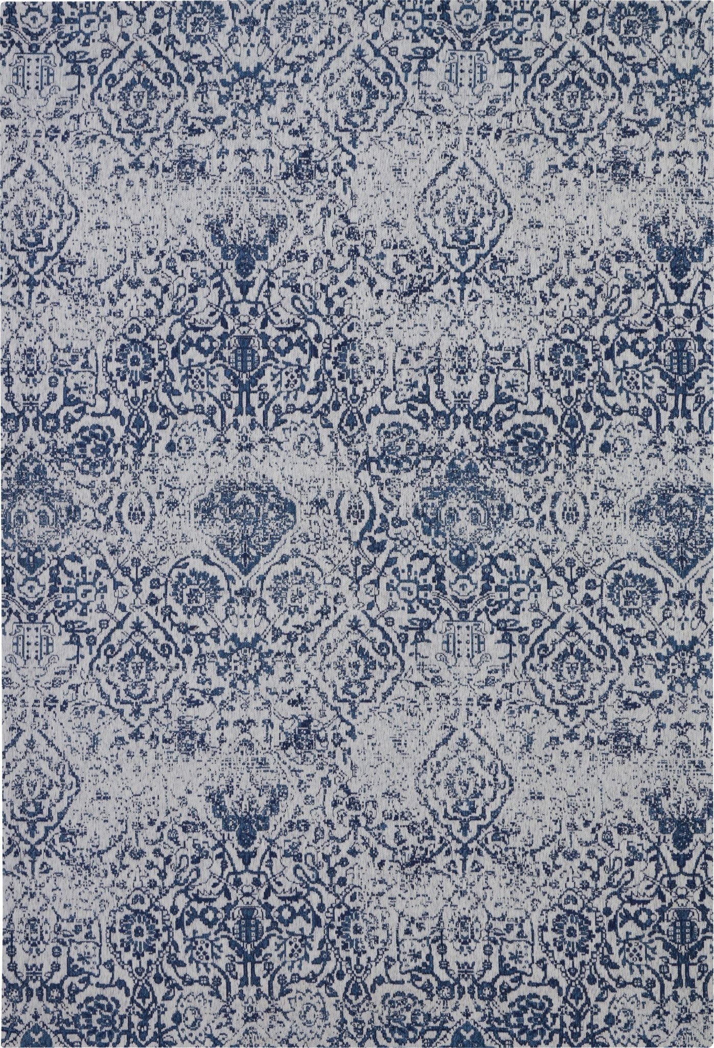 Nourison Damask Das06 Ivory/Navy Rug - Nourison - 99446072597