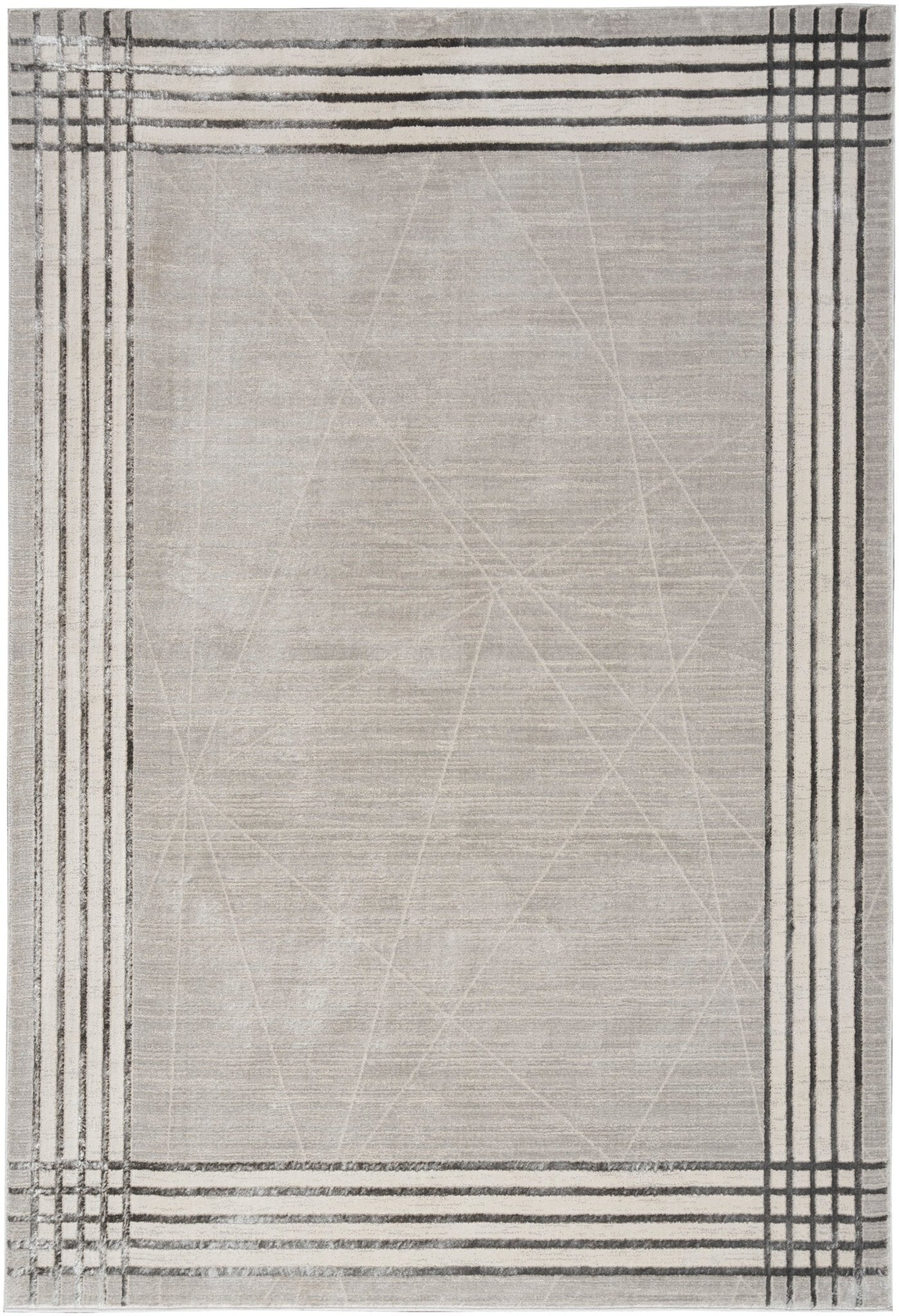 Nourison Desire Dsr01 Grey Silver Rug - Nourison - 99446128577