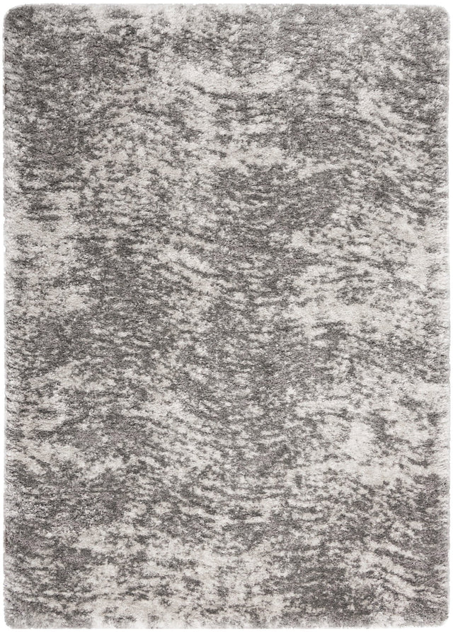 Nourison Dreamy Shag Drs04 Charcoal Grey Rug - Nourison - 99446012135