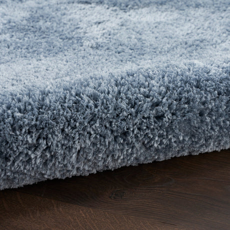 Nourison Dreamy Shag Drs05 Light Blue Rug - Nourison - 99446893154