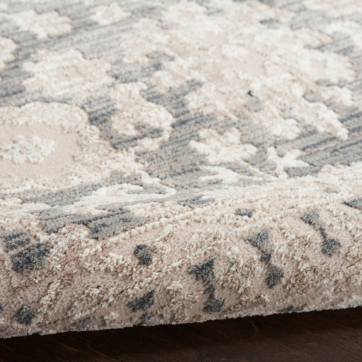 Nourison Eco Cycle Ecy02 Charcoal Rug - Nourison - 99446980014