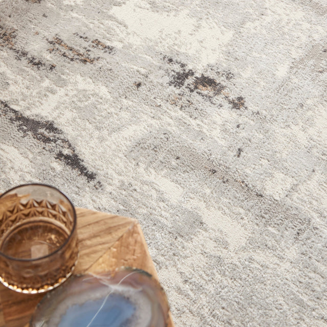 Nourison Elation Etn06 Grey Ivory Rugs - Nourison - 99446840530