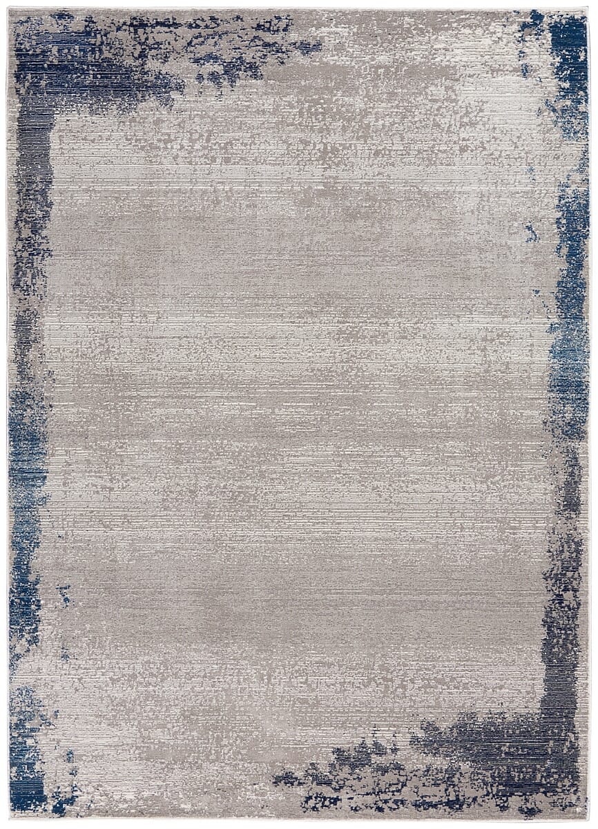 Nourison Etchings Etc01 Grey / Navy Rugs - Nourison - 99446718198