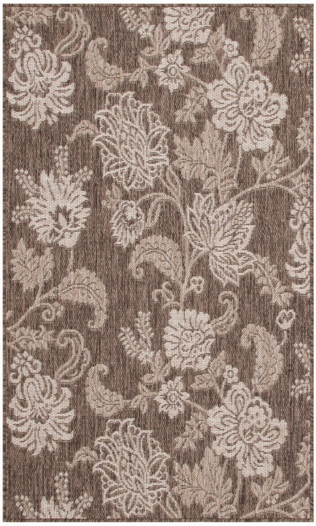 Nourison Garden Oasis Goa03 Mocha Rug - Nourison - 99446959393