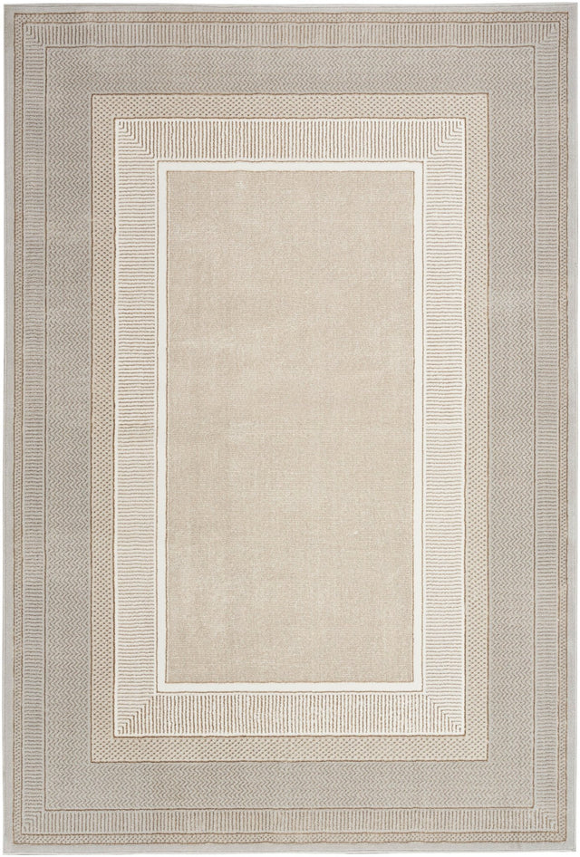 Nourison Glitz Glz07 Ivory Rug - Nourison - 99446134615
