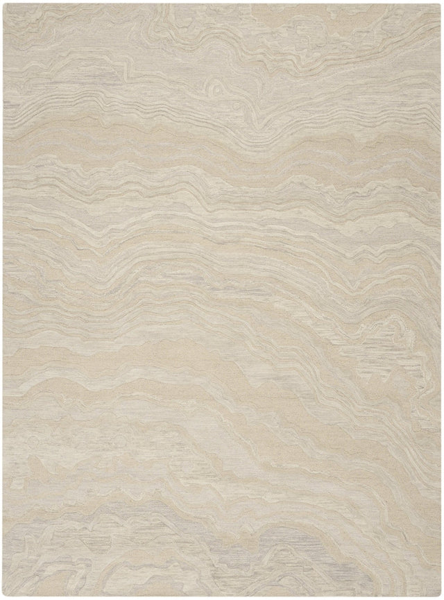 Nourison Graceful Gru01 Beige Rug - Nourison - 99446939067