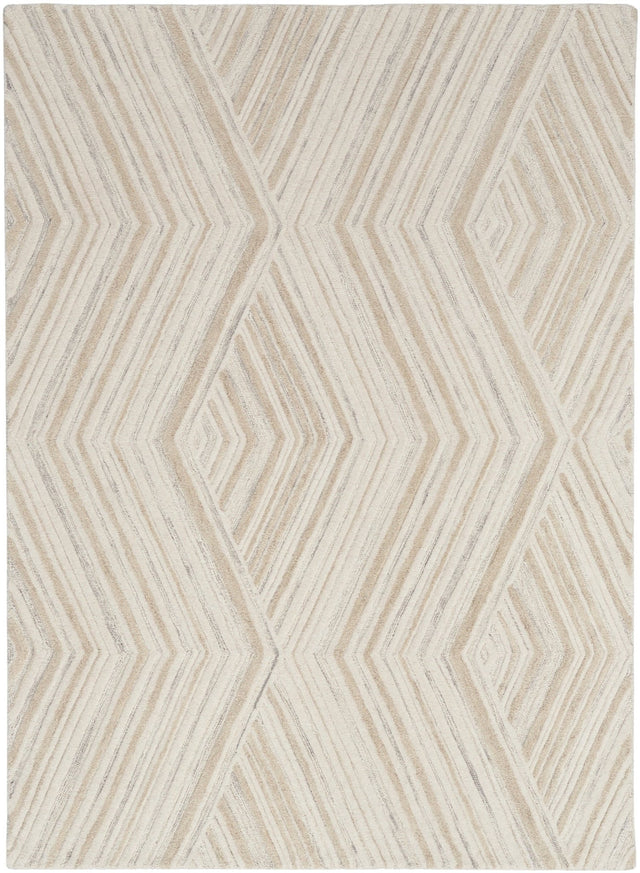 Nourison Graceful Gru03 Ivory Rug - Nourison - 99446970589