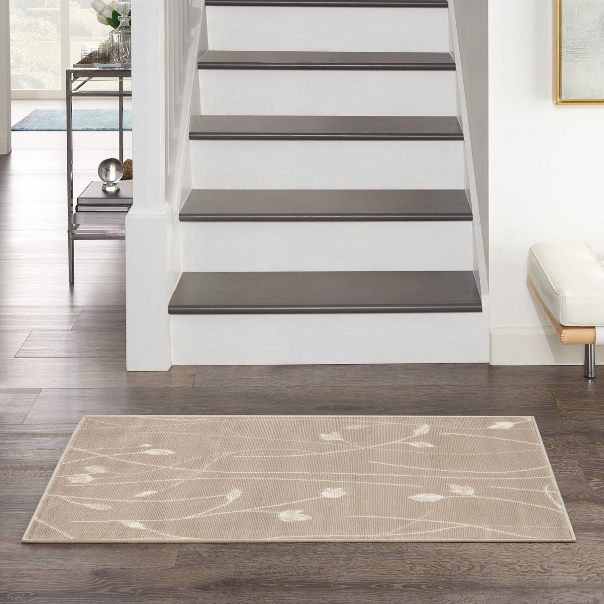 Nourison Grafix Grf15 Beige Rug - Nourison - 99446935823