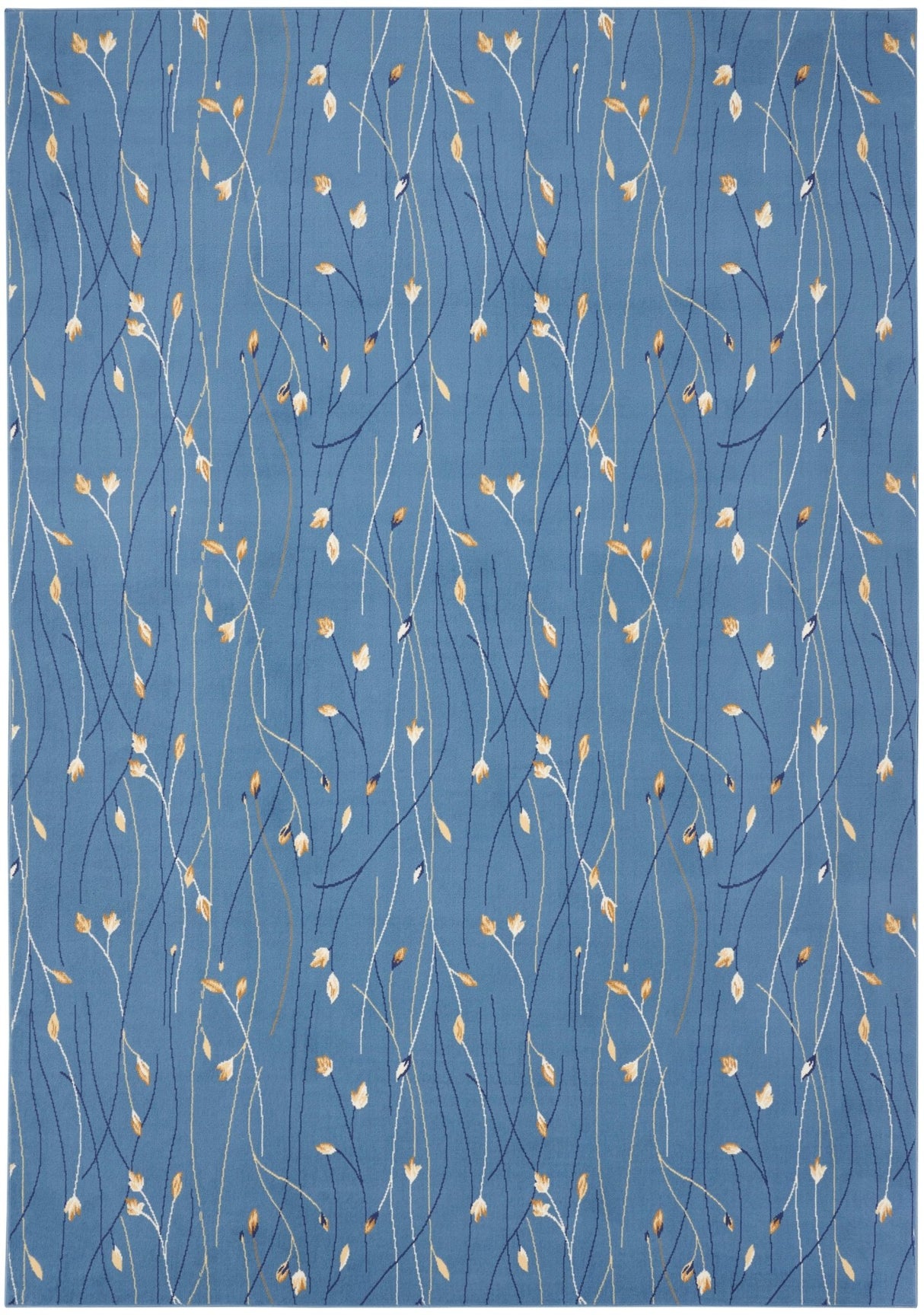 Nourison Grafix Grf15 Light Blue Rug - Nourison - 99446116246
