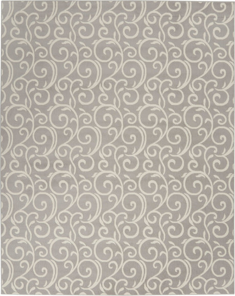 Nourison Grafix Grf19 Grey Rug - Nourison - 99446810175
