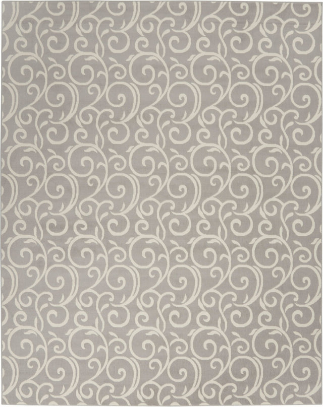 Nourison Grafix Grf19 Grey Rug - Nourison - 99446810175