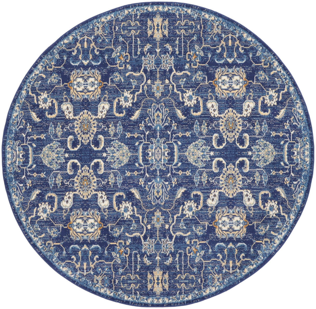 Nourison Grafix Grf24 Navy Rug - Nourison - 99446809780